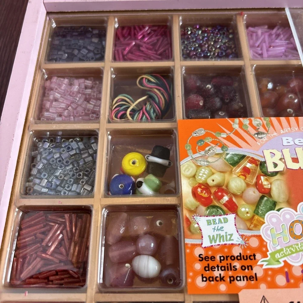 HOBBY DO'S High Quality Glass Bead‎ Set *NEW* (For Ages 8+) (Lots Of Beads)